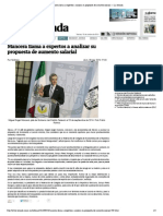 28-09-14 Mancera llama a expertos a analizar su propuesta de aumento salarial 