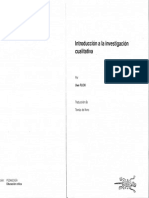 Flick, (2007) Introducción A La Investigación Cualitativa (Pp. 110-125) PDF