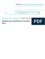 LiquidPlanner Methodology - Scheduling Bars