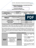 Sistematización Cedritos PDF