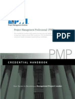 PMI PMP Certification Handbook PDF