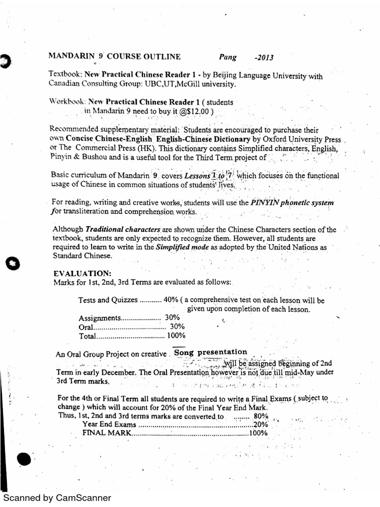 Scanned Document Overview | PDF