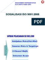 Sosialisasi ISO