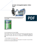 Cara Memecah Dan Menggabungkan Video Dengan HJ