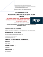 Draft Revisi Susunan Pengurus PGJMG 5