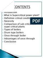 Super Critical Power Plant