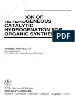 Handbook of Heterogeneous Catalytic Hydrogenation For Organic Synthesis 2001 2 PDF