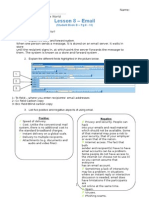 Lesson 8 - Email: Starter