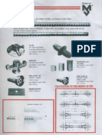 Formwork - Specification Tie Rod