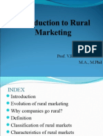 Introduction to Rural Marketing