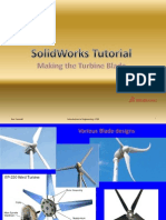 Solid Works Tutorial-Making Wind Turbine Blade