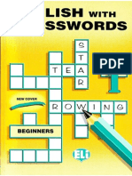English With Crosswords 1 - Beginner PDF