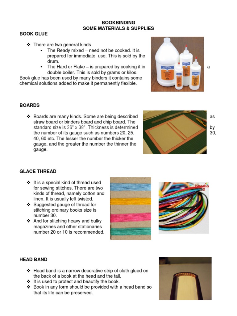 bookbinding Bookbinding Sewing Free 30day Trial Scribd