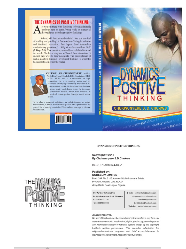 The Dynamics of Positive Thinking | PDF | Faith | Repentance