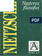 Friedrich Nietzsche-Nasterea Filosofiei-Dacia (1998)