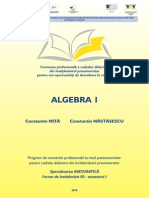 Matematica I - Algebra I