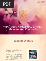 (MKT) Productos Unitarios, Lineas y Mezclas de Productos