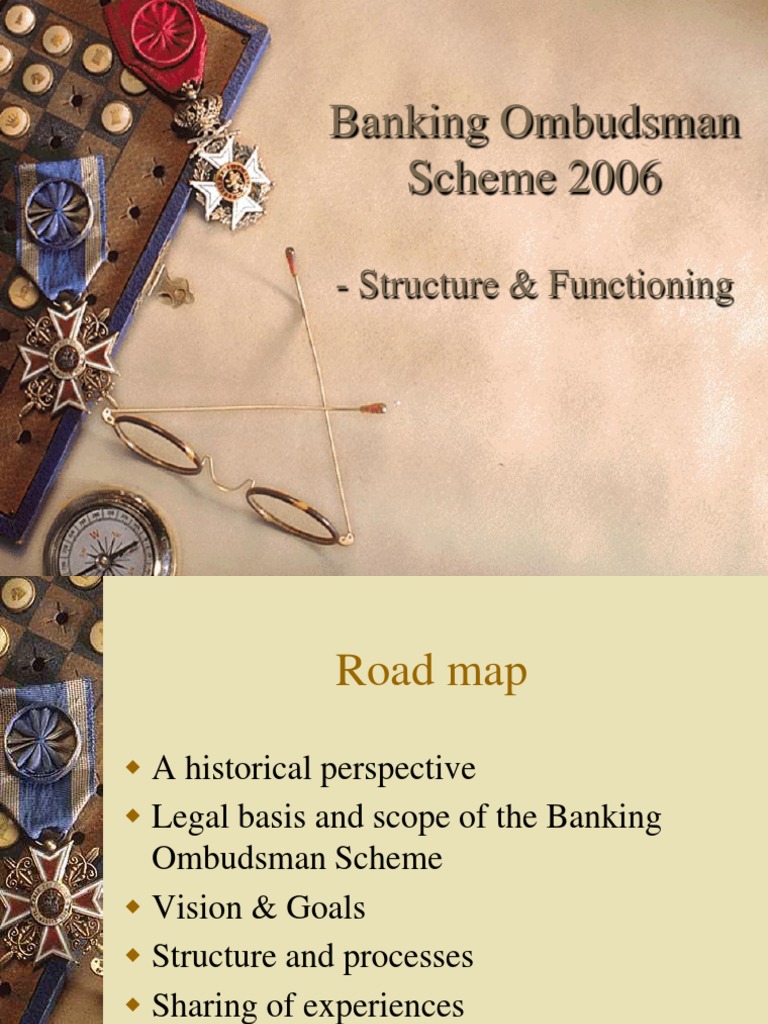 banking ombudsman.ppt Banks Banking