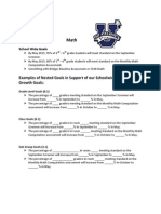 Sunich CSIP Student Growth Goals Planning Sheet