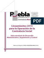 Contraloría Social Puebla PDF