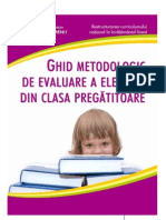 Ghid de Completare Si Valorificare A Raportului de Evaluare Clasa Pregatitoare-Libre PDF