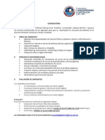 Convocatoria Laboral EGPP PUCP PDF