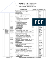 Planificare Calendaristica Clasele v-VIIIg