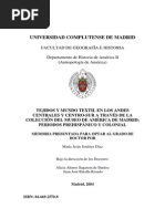 Tejidos y Mundo Textil en Los Andes - Tesis PDF
