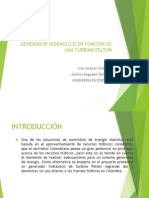 Generador Hidraulico Turbina Pelton Final para Presentar