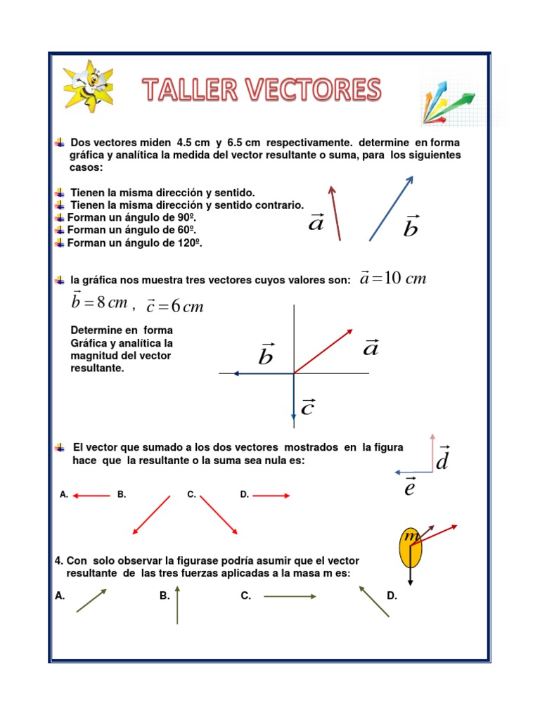 Suma y Resultante de Vectores | PDF | Sustracción | Vector Euclidiano
