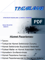 Hizmet Pazarlaması