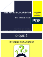 Interdisciplinaridade PDF