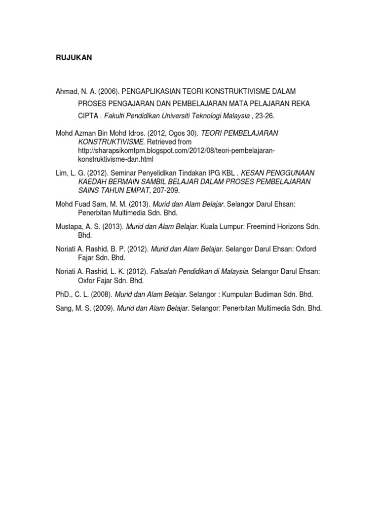 RUJUKAN | PDF