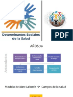 Determinantes Sociales de Salud