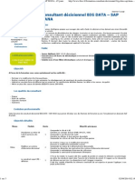 Formation Consultant Décisionnel BIG DATA - SAP HANA - 45 Jours PDF