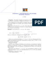 Ejercicios de Integrales de Fourier PDF