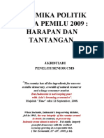 POLITIK_ PASCA PEMILU 2009