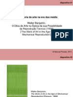 Walter - Benjamin - A Obra de Arte Na Era Da Reprodução Técnica (1935) - MP2011.ppsx