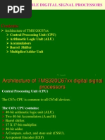 Programmable DSP Lecture2