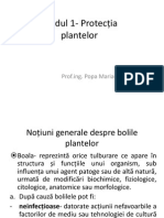 Modul - Protecția Plantelor- Generalitati
