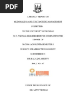 Download MCDONALDS AND ITS STRATEGIC MANAGEMENT by Shubashetty SN242685937 doc pdf