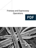 Freeway and Expressway Operations