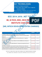 2014 Ieee Java .Net Titles