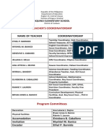 Coordinatorship