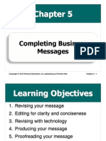 Completing Business Messages: Chapter 5 - 1