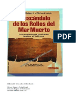 El Escandalo de Los Rollos Del Mar Muerto PDF