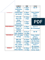 Schedule Part 2