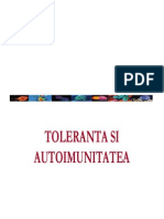 Toleranta Si Autoimunitatea