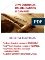 Defective Contracts Explained: Rescissible, Voidable, Unenforceable & Void