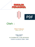 Cover MAKALAH PENJASKES, Lhiya